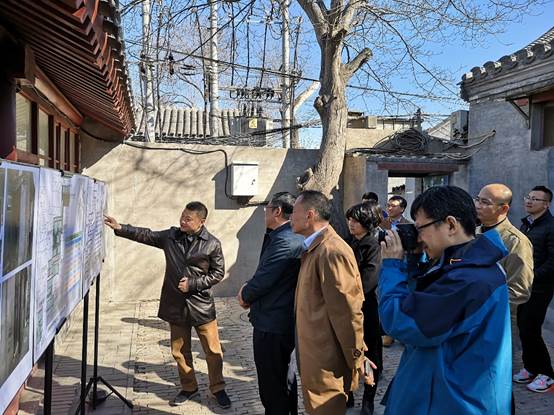 金融街集团领导到白塔寺项目检查安全维稳工作