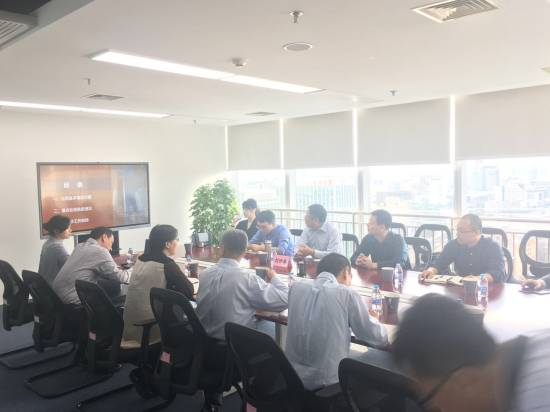 金融街集团领导到投资公司新职场调研