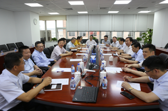 绍兴市领导到金融街集团调研
