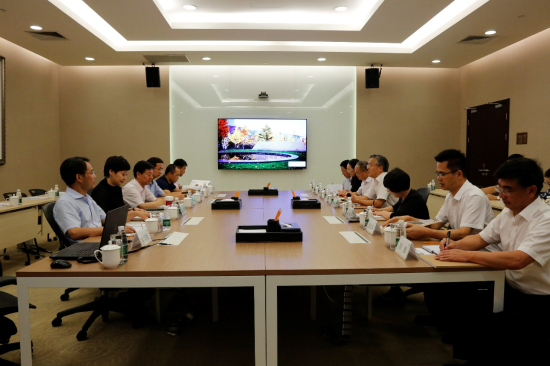 南宁市市长周红波到金融街集团调研